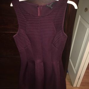 Maroon Mid Length Dress